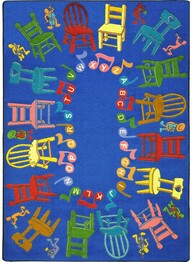 Joy Carpets Kid Essentials Musical Chairs Multi